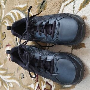 Tredsafe Women's Piper Black Wide Anti-fatique Sneakers Shoes 9W